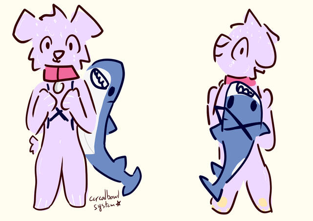 jaffa with the blahaj